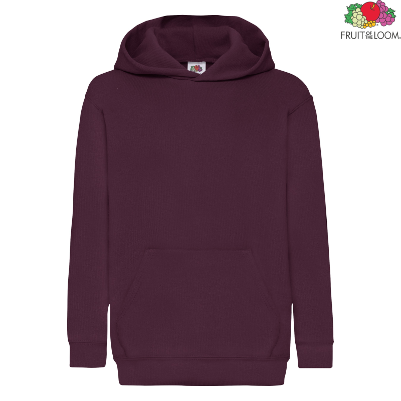 Dziecięca bluza z kapturem Hooded Sweat Classic | Fruit of the Loom