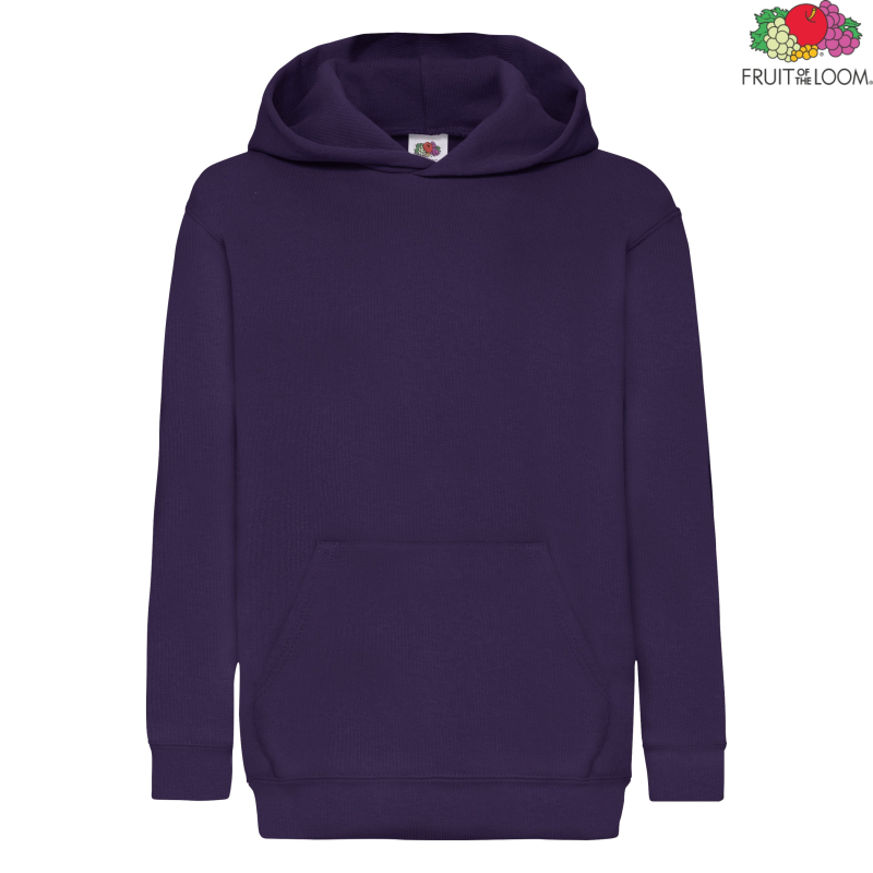 Dziecięca bluza z kapturem Hooded Sweat Classic | Fruit of the Loom