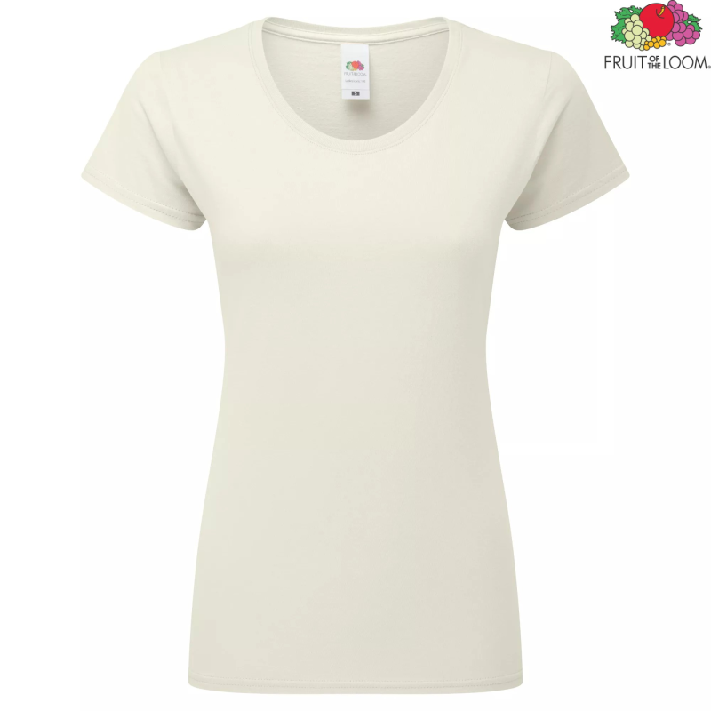 Koszulka Damska Iconic 195 Ringspun Premium | Fruit of the Loom