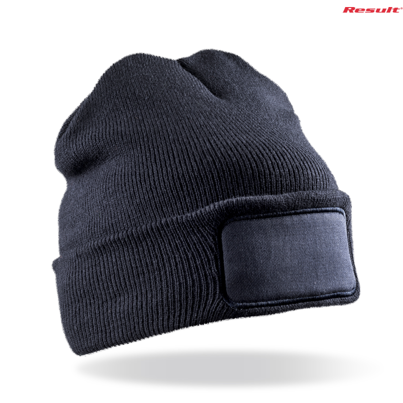 Czapka zimowa Double Knit Printers Beanie | Result