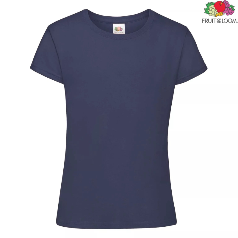 Dziewczęca koszulka Sofspun T | Fruit of the Loom