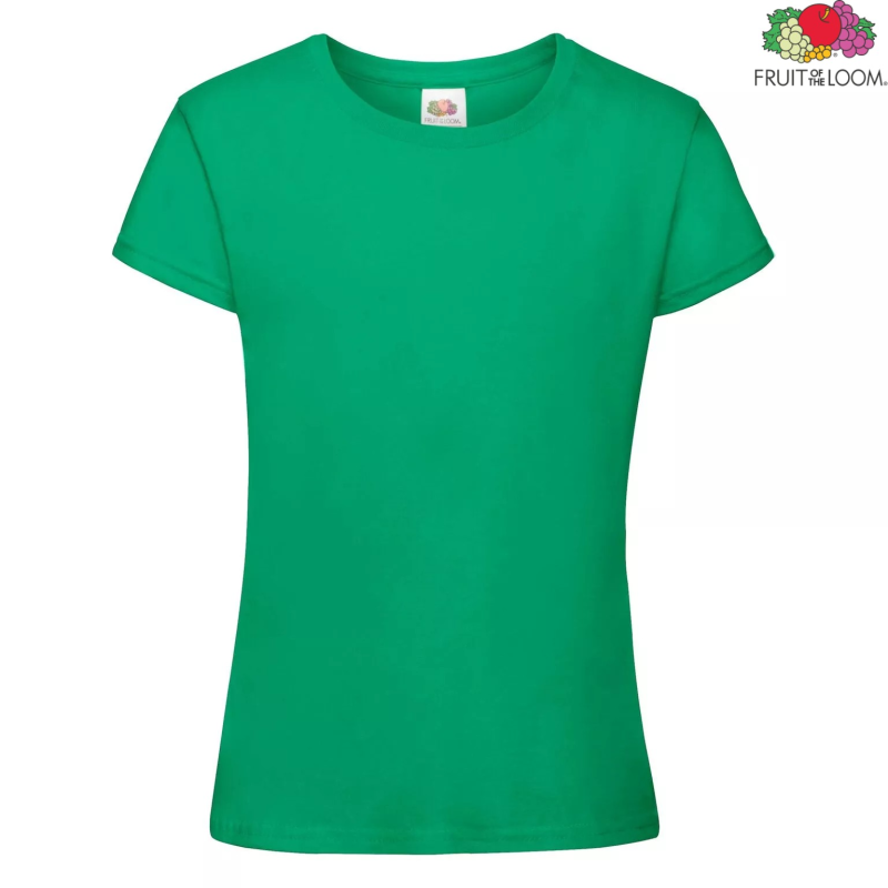 Dziewczęca koszulka Sofspun T | Fruit of the Loom
