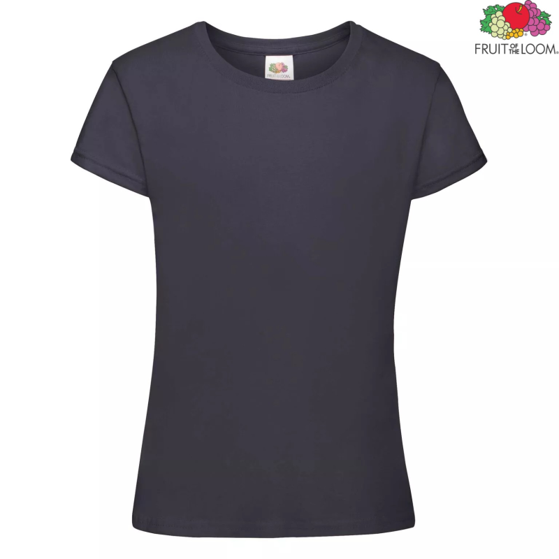 Dziewczęca koszulka Sofspun T | Fruit of the Loom