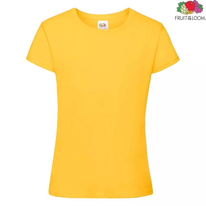 Dziewczęca koszulka Sofspun T | Fruit of the Loom