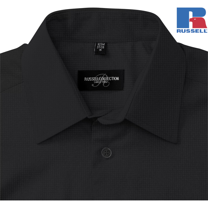 Męska koszula z krótkim rękawem Oxford | Russell