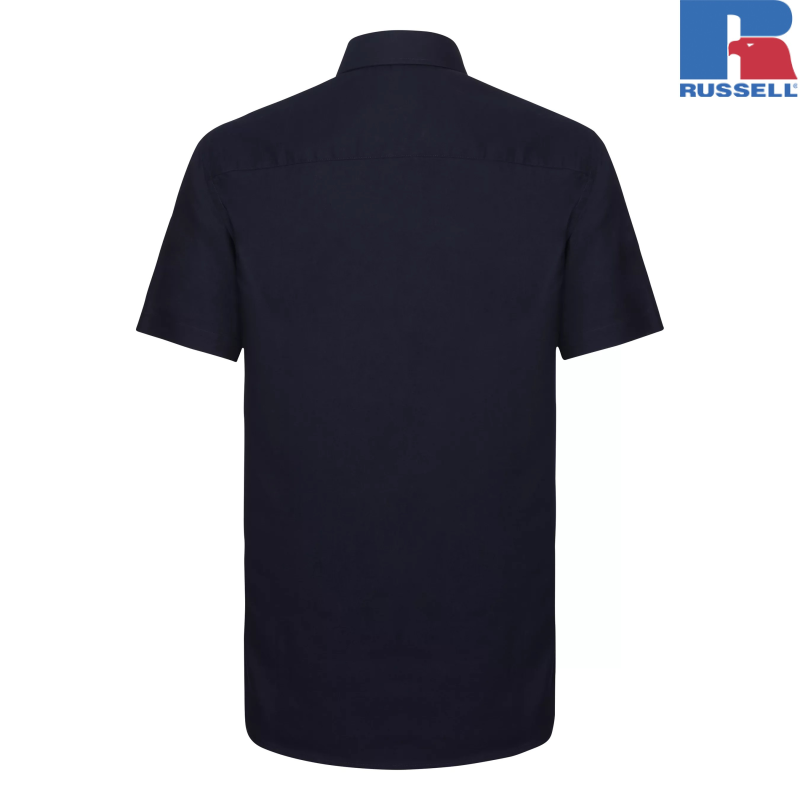 Męska koszula z krótkim rękawem Oxford | Russell