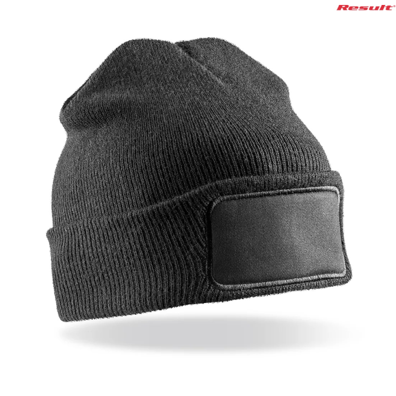 Czapka zimowa Double Knit Printers Beanie | Result