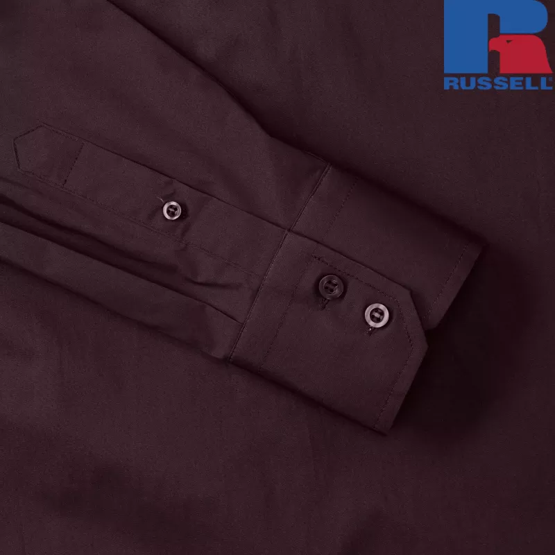 Dopasowana koszula z długim rękawem | Russell