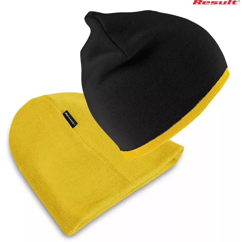 Czapka akrylowa dwustronna | Result