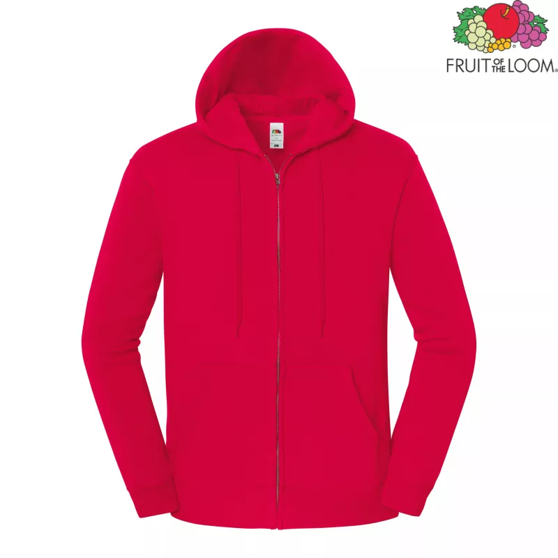 Bluza Iconic Premium Hooded Sweat Jacket | Fruit Of The Loom