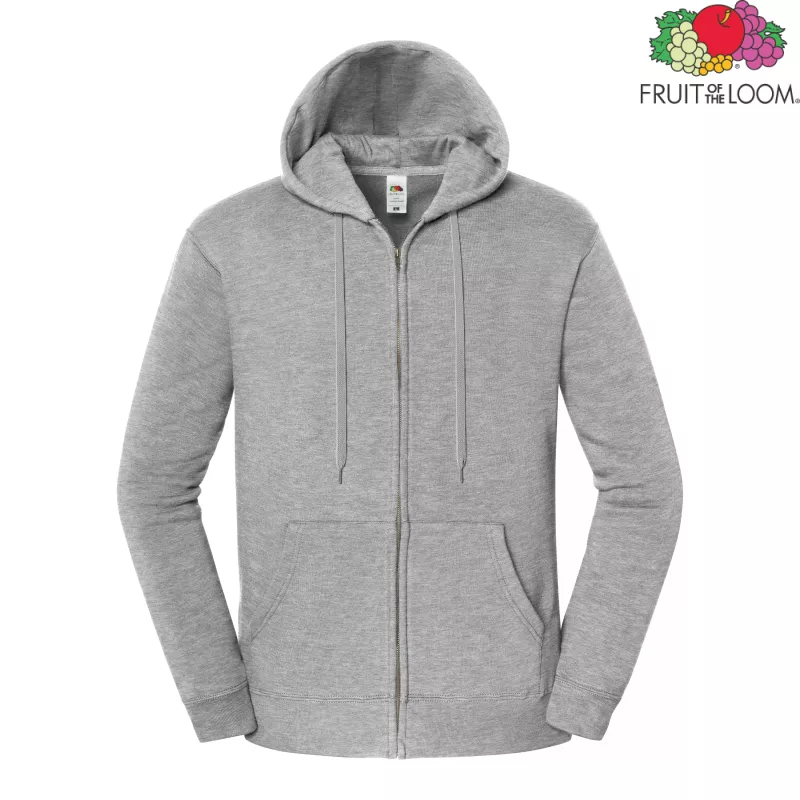Bluza Iconic Premium Hooded Sweat Jacket | Fruit Of The Loom