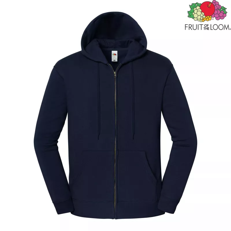 Bluza Iconic Premium Hooded Sweat Jacket | Fruit Of The Loom