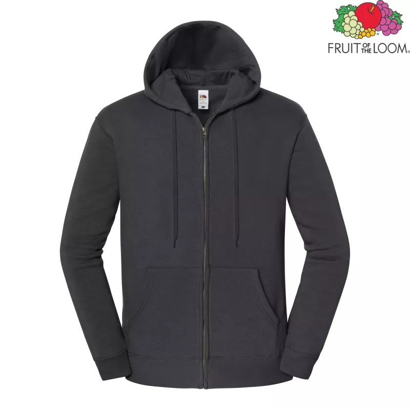 Bluza Iconic Premium Hooded Sweat Jacket | Fruit Of The Loom