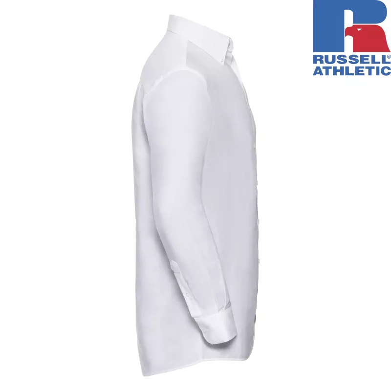 Męska koszula z długim rękawem Oxford, łatwa w pielęgnacji | Russell