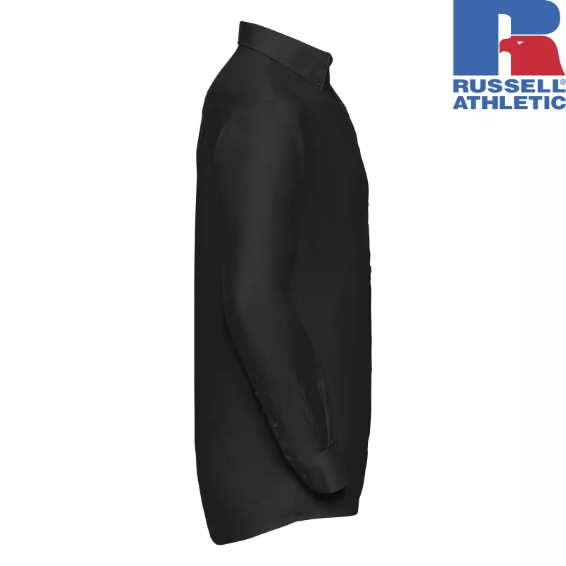 Męska koszula z długim rękawem Oxford, łatwa w pielęgnacji | Russell