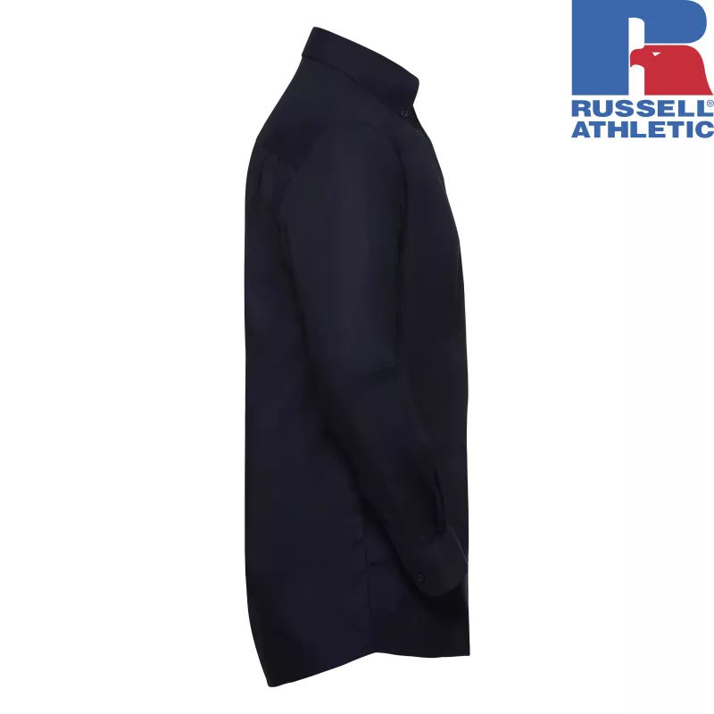 Męska koszula z długim rękawem Oxford, łatwa w pielęgnacji | Russell