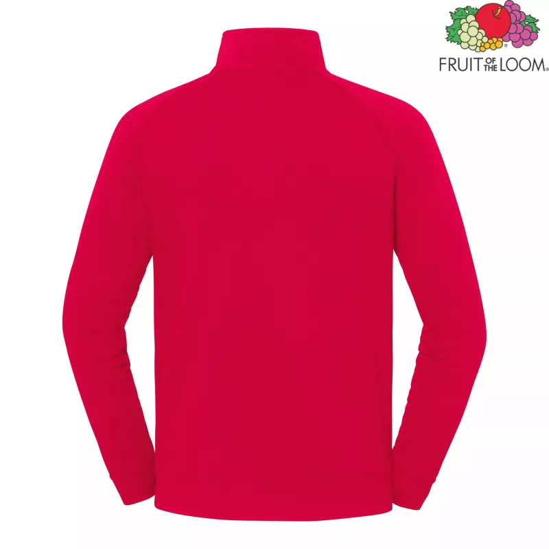 Bluza Iconic Premium Zip Neck Sweat | Fruit Of The Loom