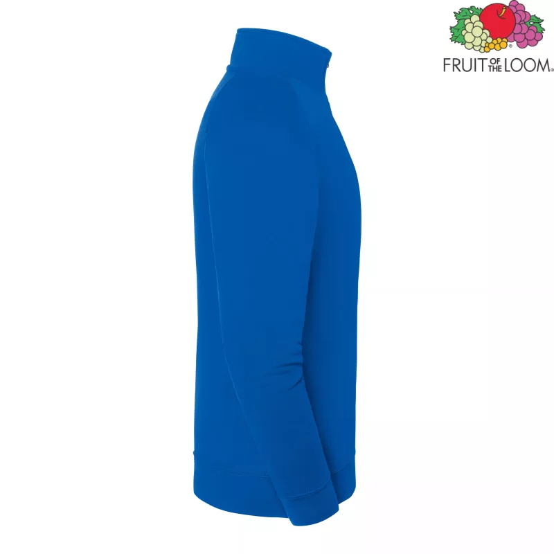 Bluza Iconic Premium Zip Neck Sweat | Fruit Of The Loom