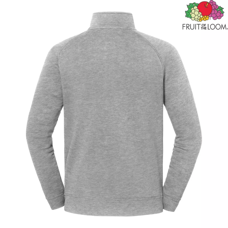 Bluza Iconic Premium Zip Neck Sweat | Fruit Of The Loom
