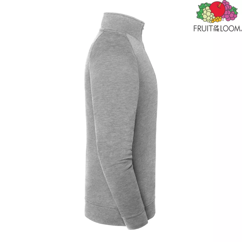 Bluza Iconic Premium Zip Neck Sweat | Fruit Of The Loom