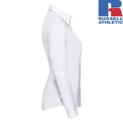 Damska koszula w jodełkę z długim rękawem | Russell