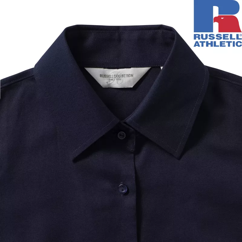 Koszula z krótkim rękawem, łatwa w pielęgnacji, Oxford | Russell