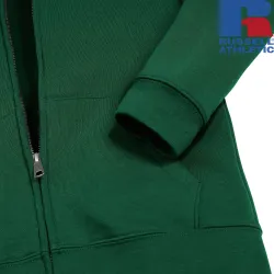 Dziecięca bluza z kapturem i zamkiem Authentic | Russell