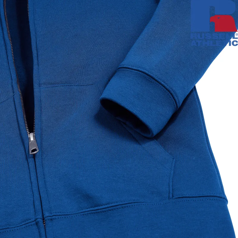 Dziecięca bluza z kapturem i zamkiem Authentic | Russell